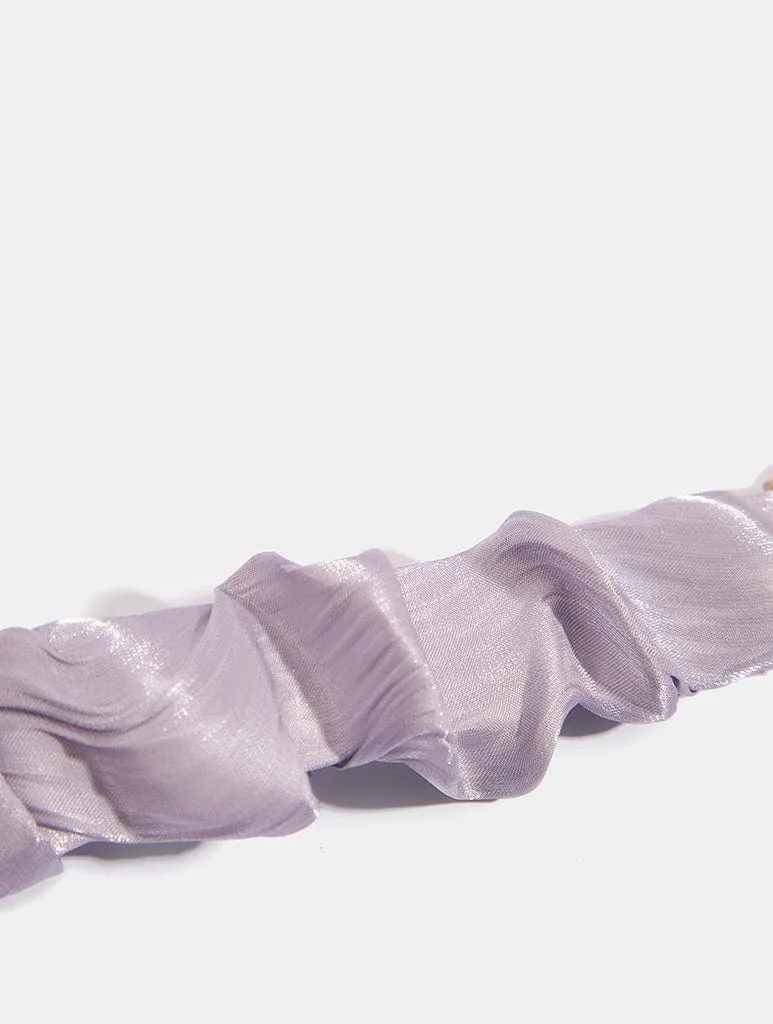 Scrunchie Apple Watch Strap - Lilac sold by Skinnydip London product image thumbnail 2