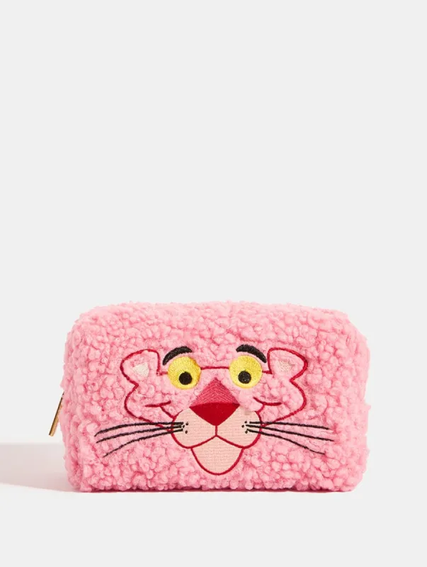 Pink Panther x Skinnydip Borg Makeup Bag sold by Skinnydip London