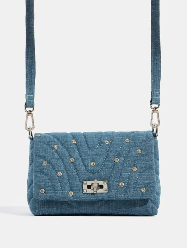 Farah Denim Rhinestone Shoulder Bag sold by Skinnydip London