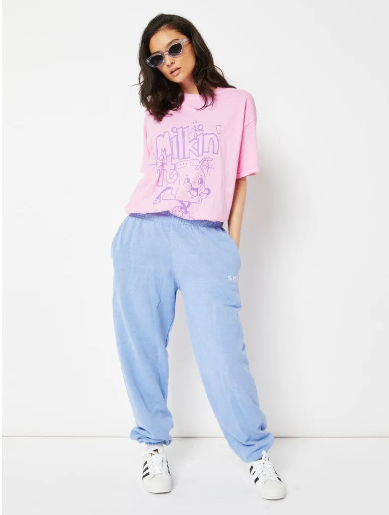 Milking it Graphic Oversized T-Shirt sold by Skinnydip London product image thumbnail 3