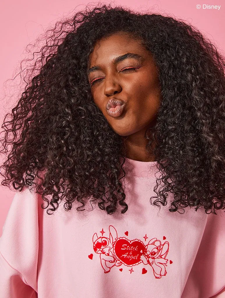 Disney Stitch & Angel Original Heartbreakers Sweatshirt sold by Skinnydip London product image thumbnail 4