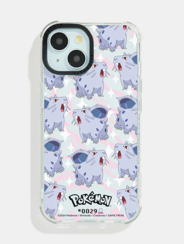 Pokemon #0029 Nidoran Shock iPhone Case sold by Skinnydip London