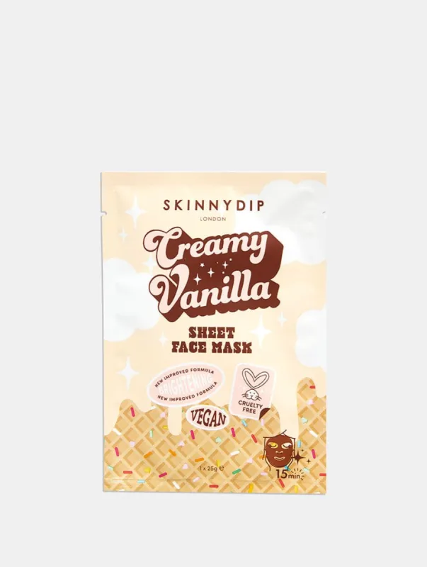 Vanilla Sheet Mask sold by Skinnydip London