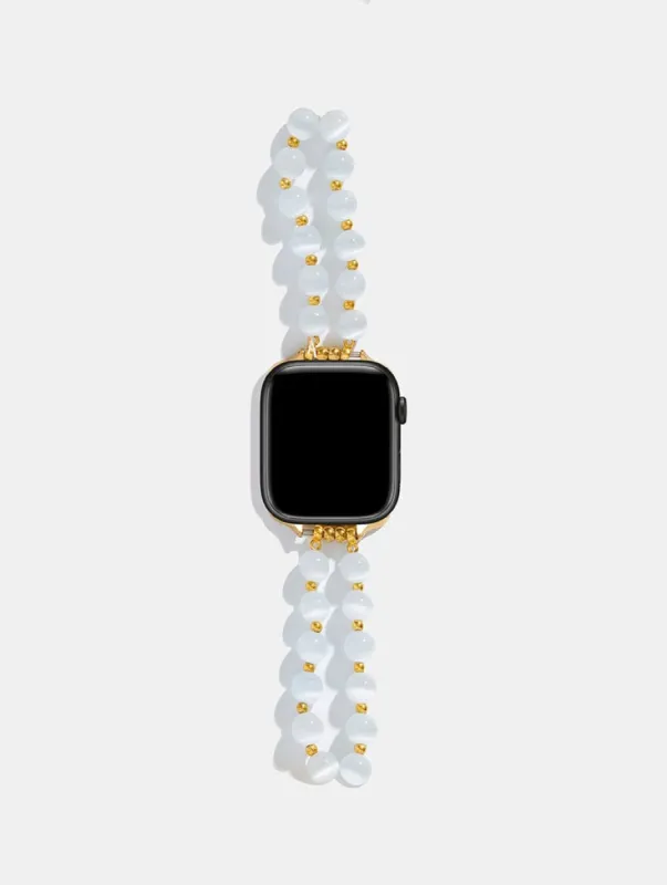 Pearl Bead Apple Watch Strap sold by Skinnydip London