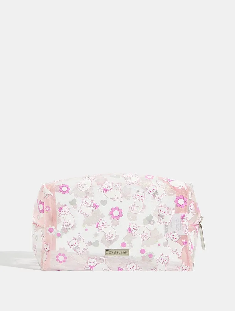 Disco Cat Makeup Bag sold by Skinnydip London product image thumbnail 2