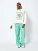 Pokemon #001 Bulbasaur Sweatshirt in Ecru sold by Skinnydip London