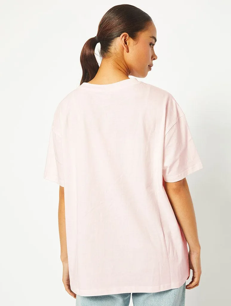 Mean Girls x Skinnydip That's so Fetch T-Shirt in Pink sold by Skinnydip London product image thumbnail 2