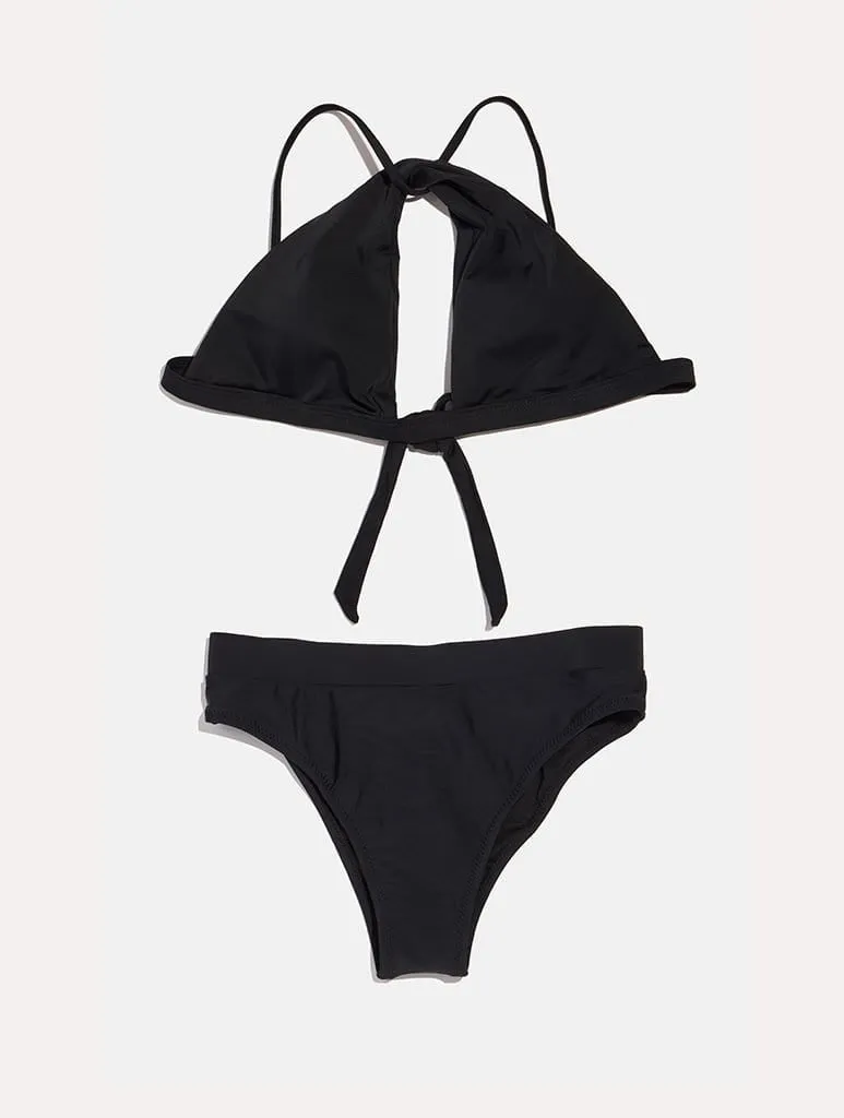 Corsica Black Bikini Top sold by Skinnydip London product image thumbnail 5