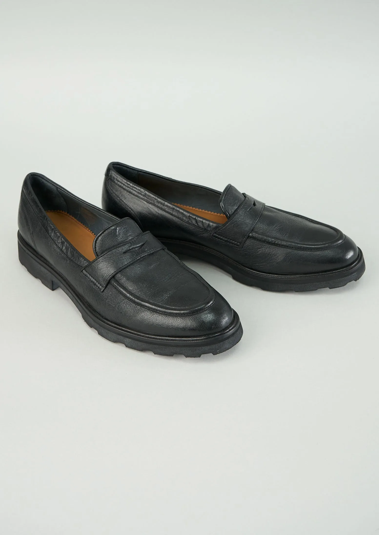 Reworn Sturlini Loafer Size 39 (072) | Black sold by TOAST
