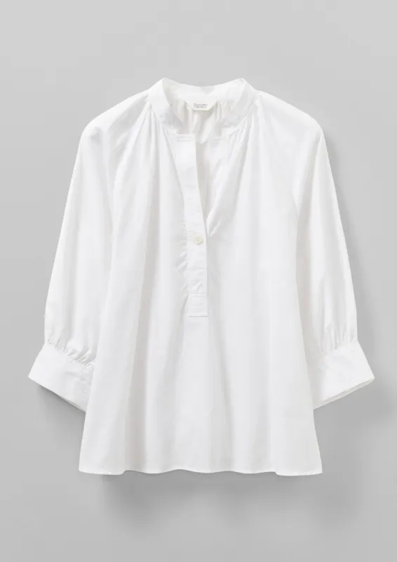 Cotton Easy Shirt | White sold by TOAST