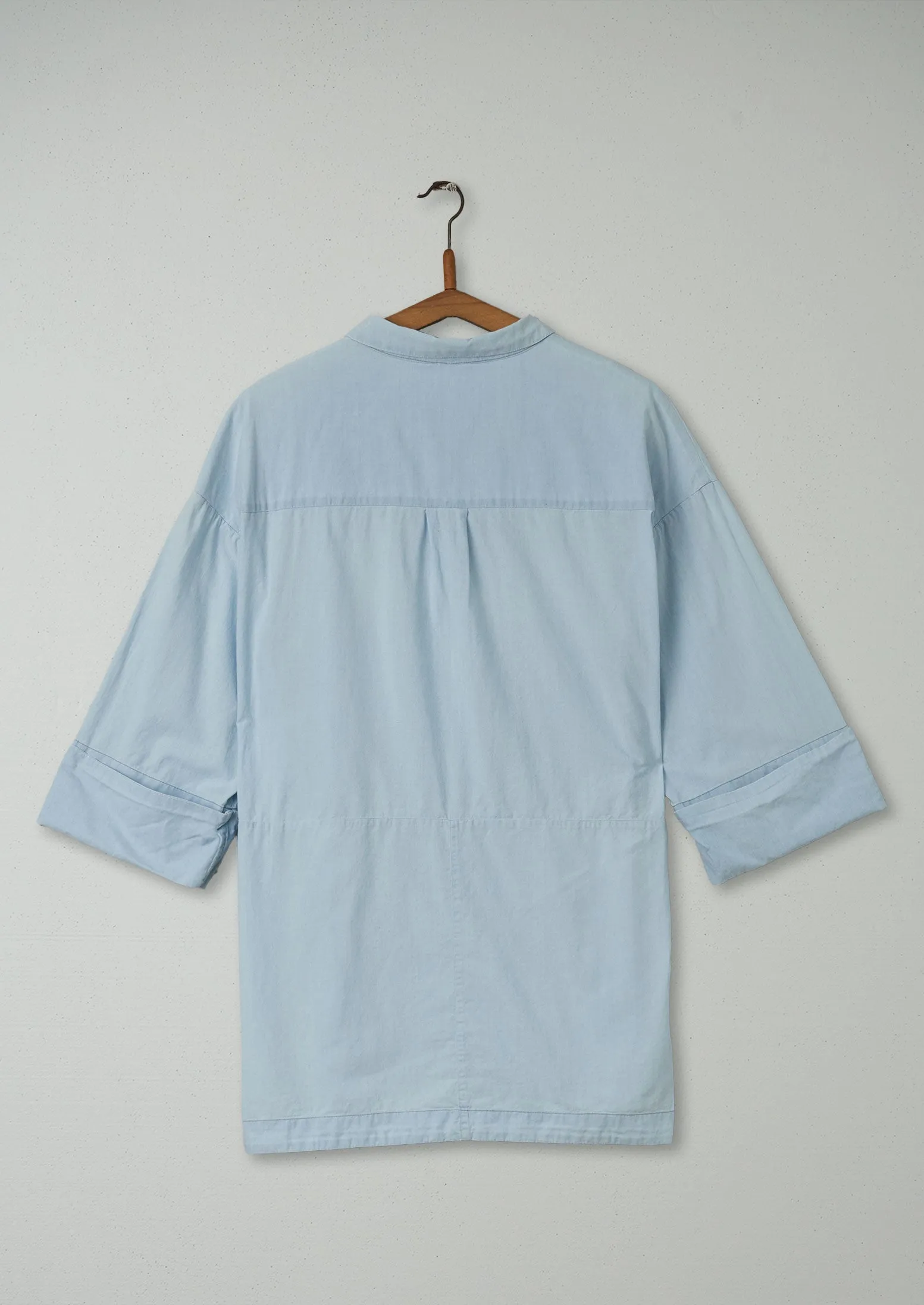 Reworn Dena Tunic Shirt Size 12 (223) | Chambray Blue sold by TOAST product image thumbnail 2