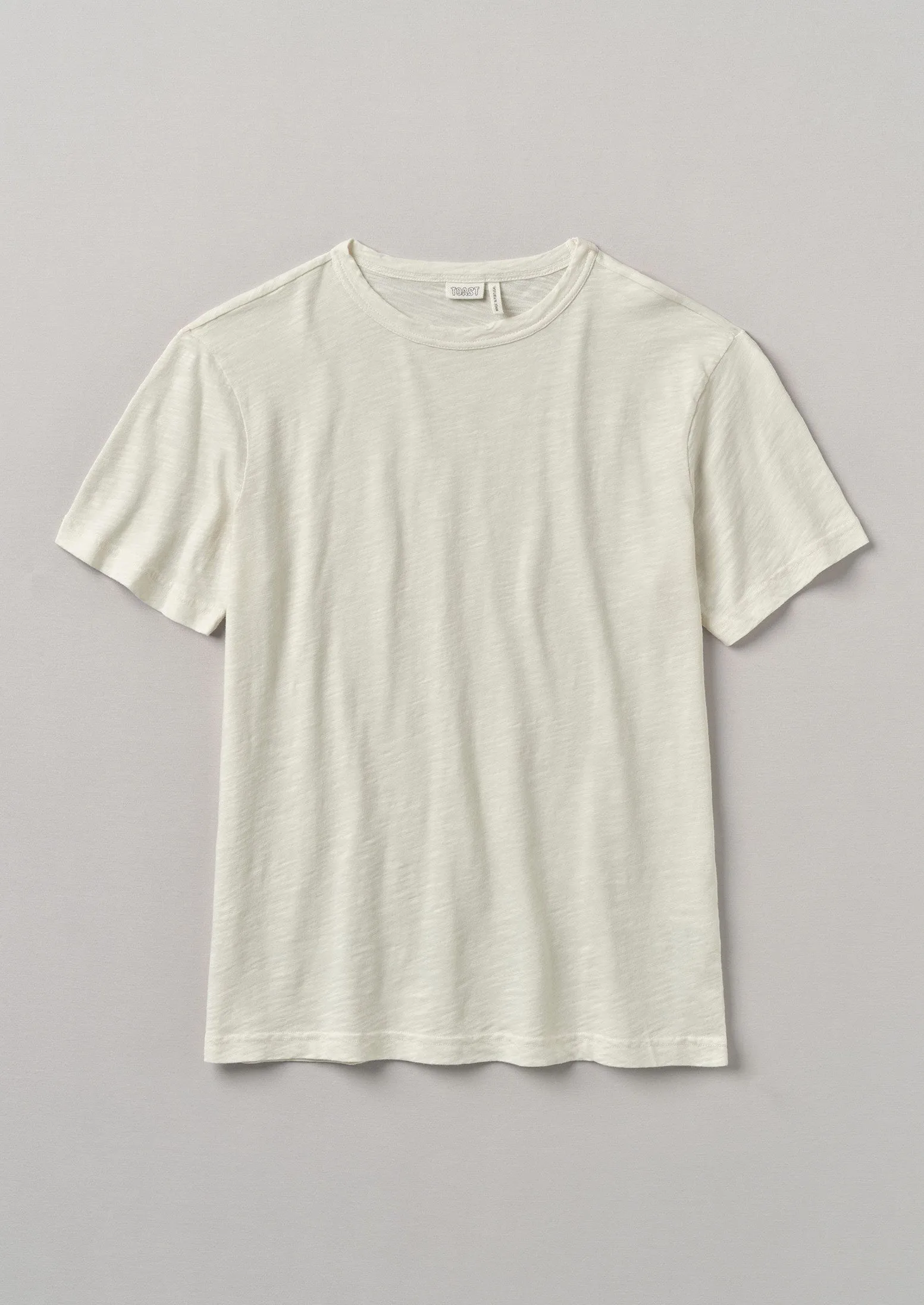 Theo Cotton Short Sleeve Tee | Chalk sold by TOAST