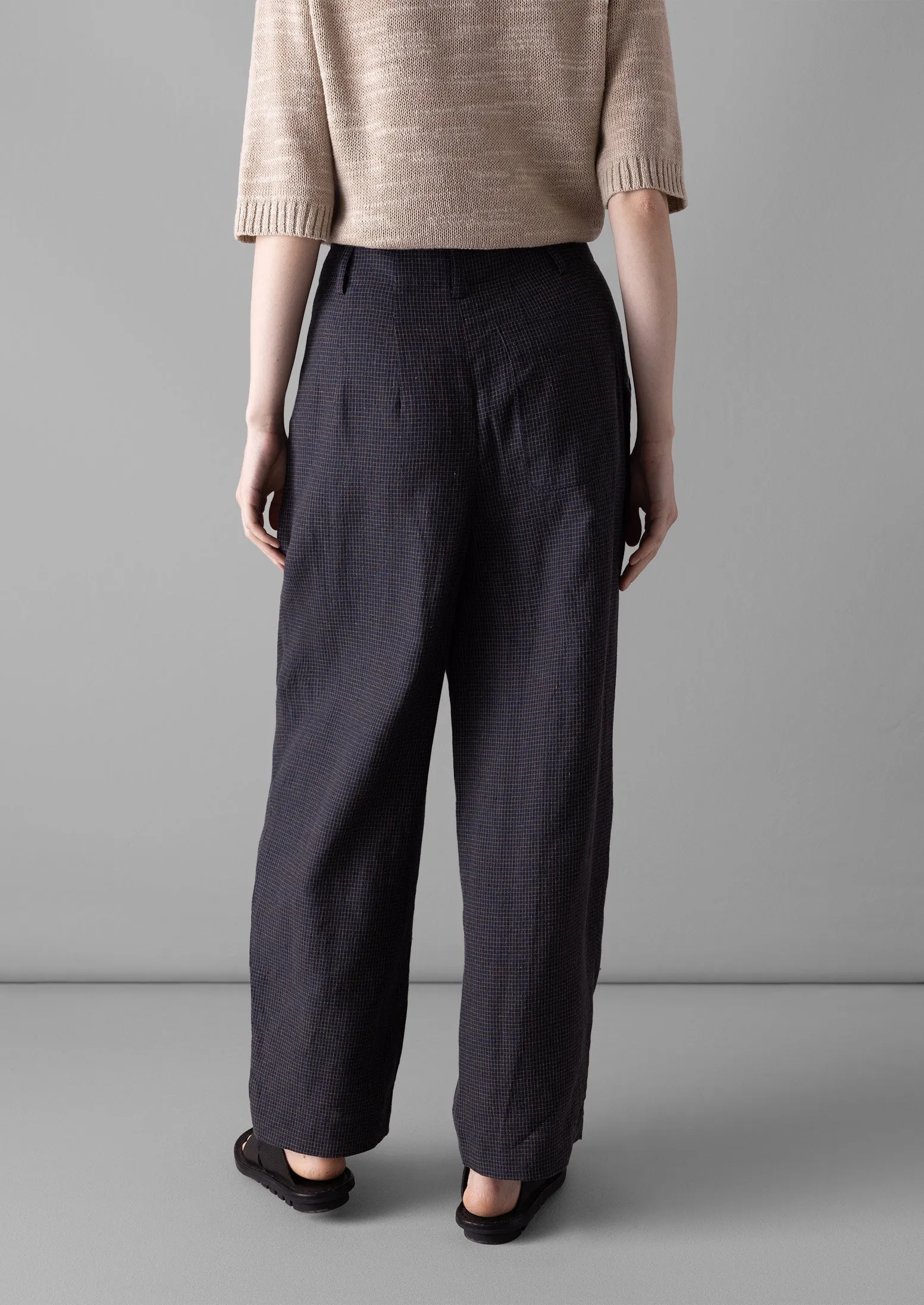 Mariner Grid Check Trousers | North Sea sold by TOAST product image thumbnail 4