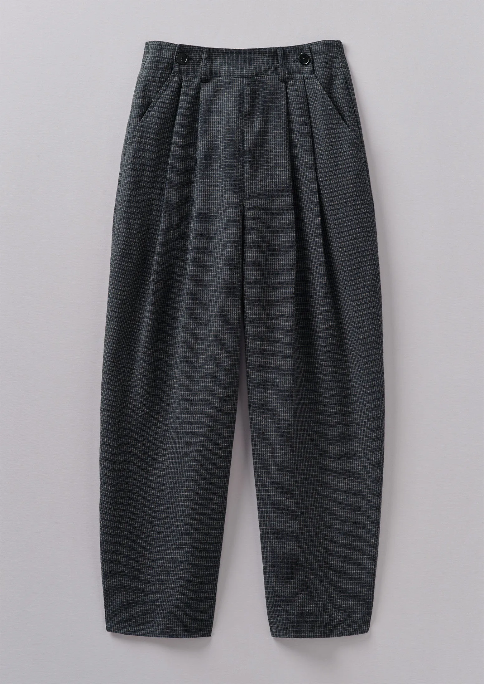 Mariner Grid Check Trousers | North Sea sold by TOAST