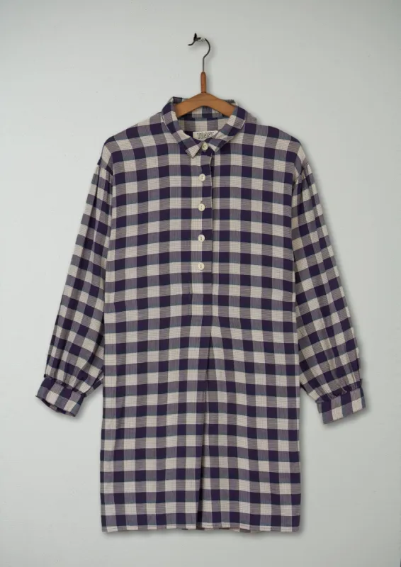 Reworn Check Tunic Size 8 (235) | Multi sold by TOAST