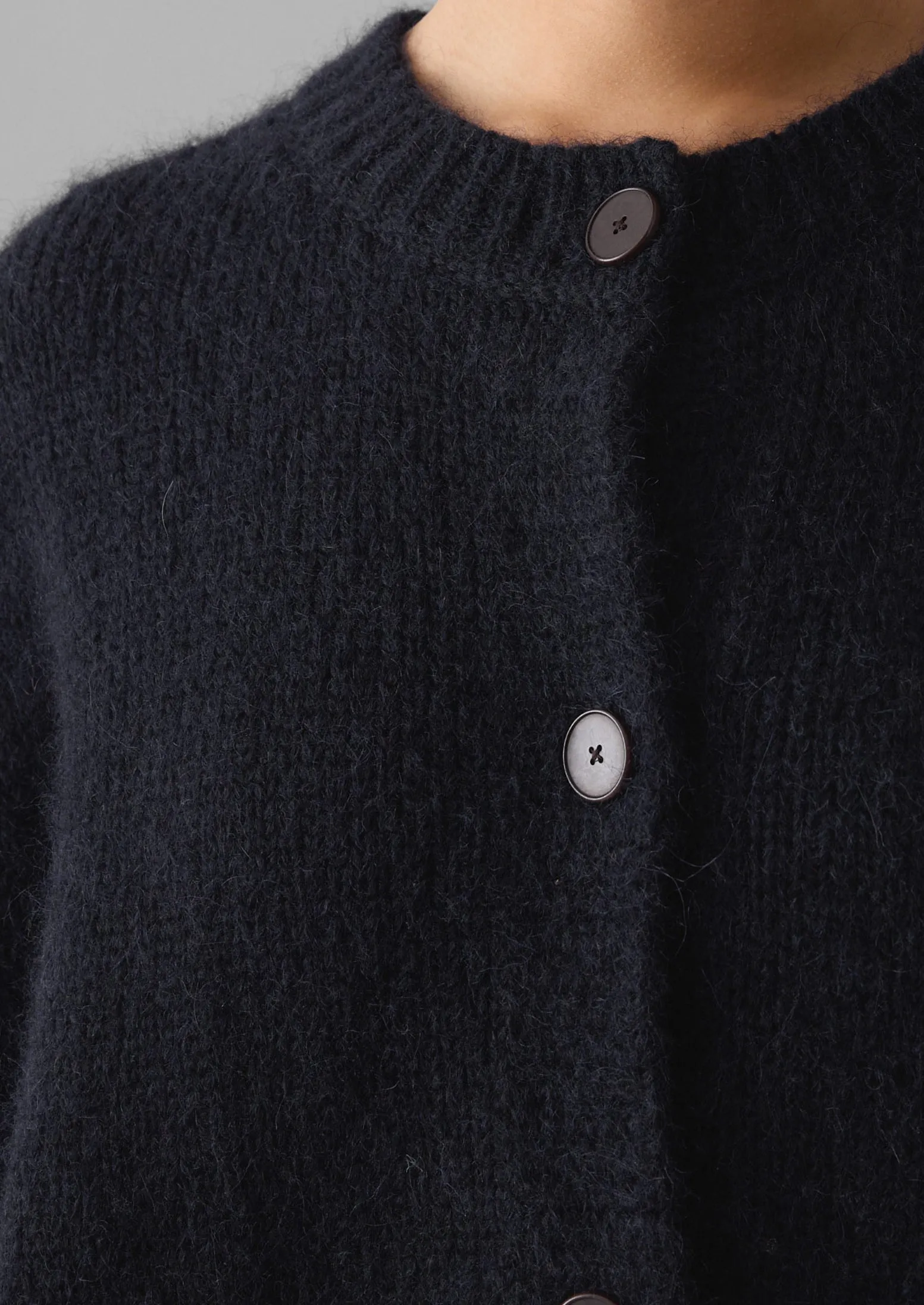 Dolman Sleeve Cardigan | Dark Navy sold by TOAST product image thumbnail 4