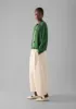 Eden Wool Cashmere Raglan Cardigan | Mineral Green sold by TOAST