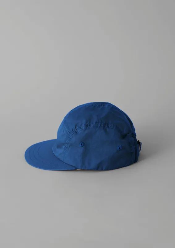Decho Weatherproof Cotton Panelled Cap | Blue sold by TOAST