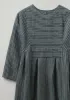 Ticking Stripe Linen Dress | Dark Blue/Ecru sold by TOAST