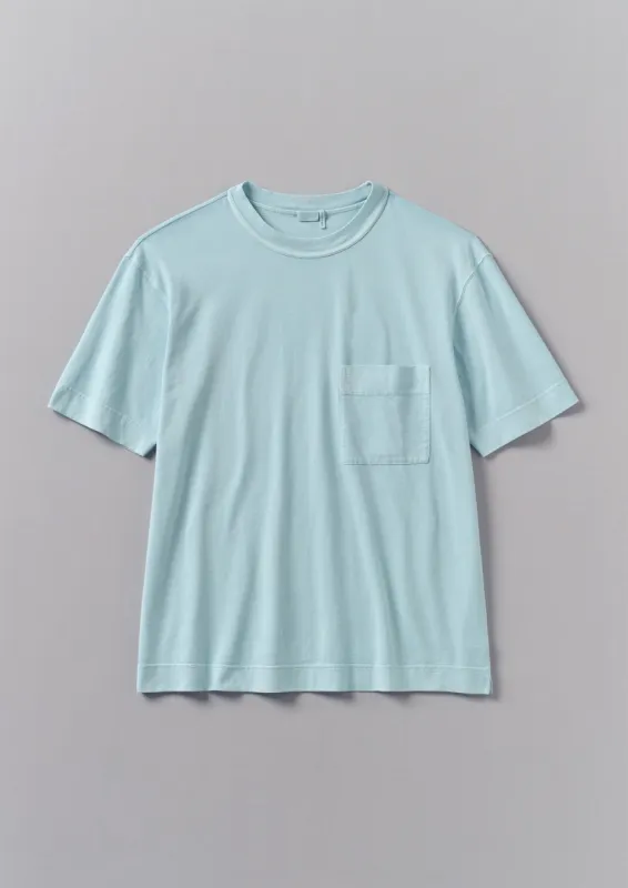 Mineral Dyed Organic Cotton Tee | Sky Blue sold by TOAST