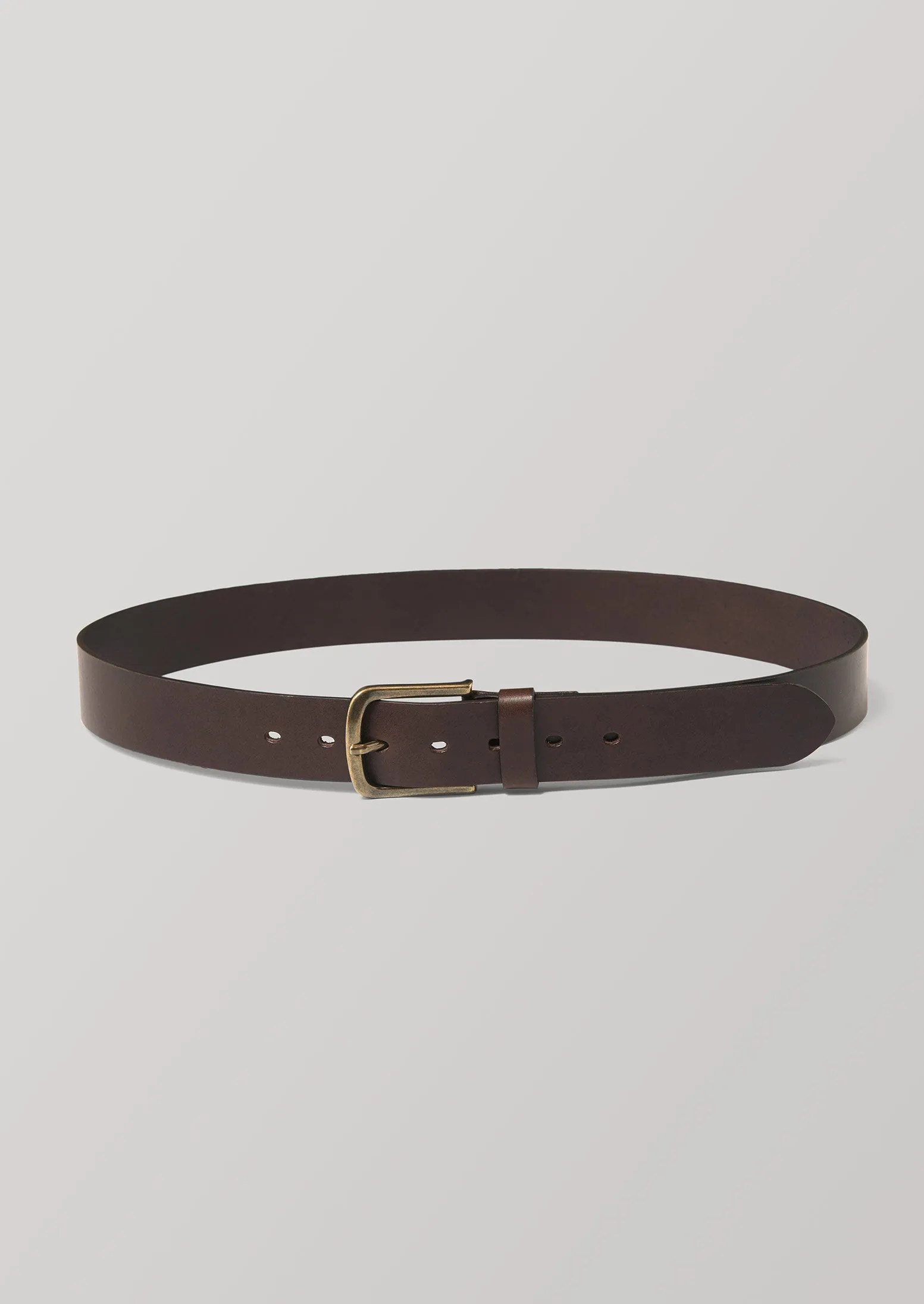 Vegetable Tanned Leather Belt | Dark Brown sold by TOAST