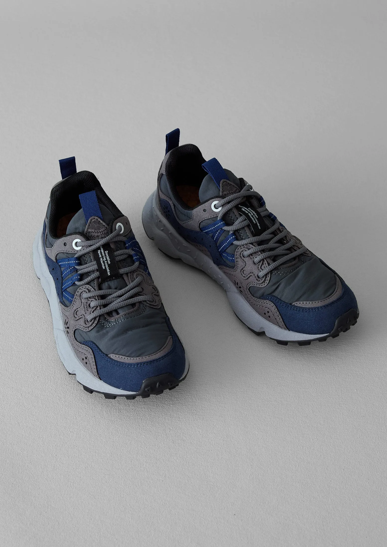 Flower Mountain Yamano Trainers | Charcoal sold by TOAST