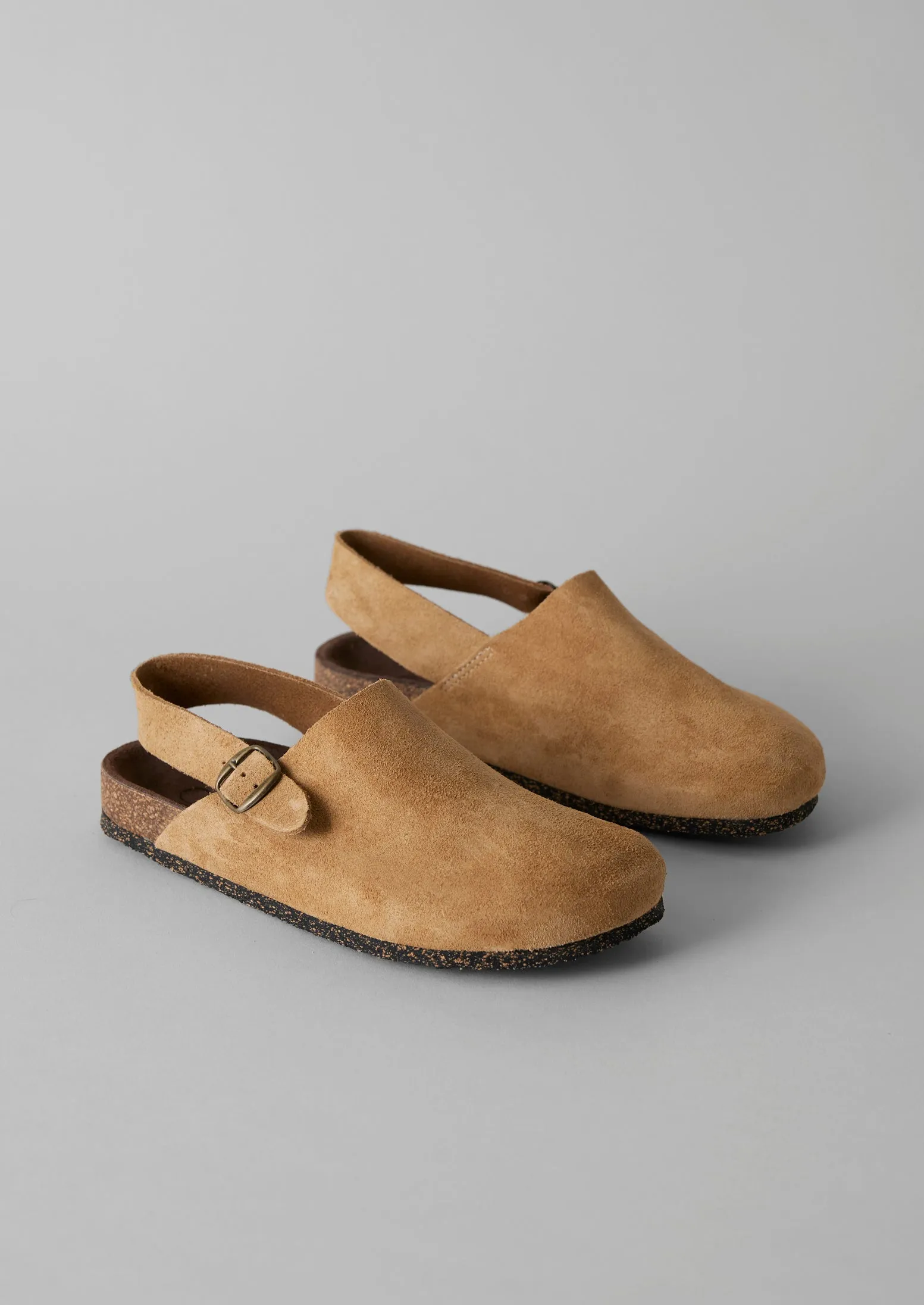 Bosabo Suede Clogs | Tan sold by TOAST product image thumbnail 4