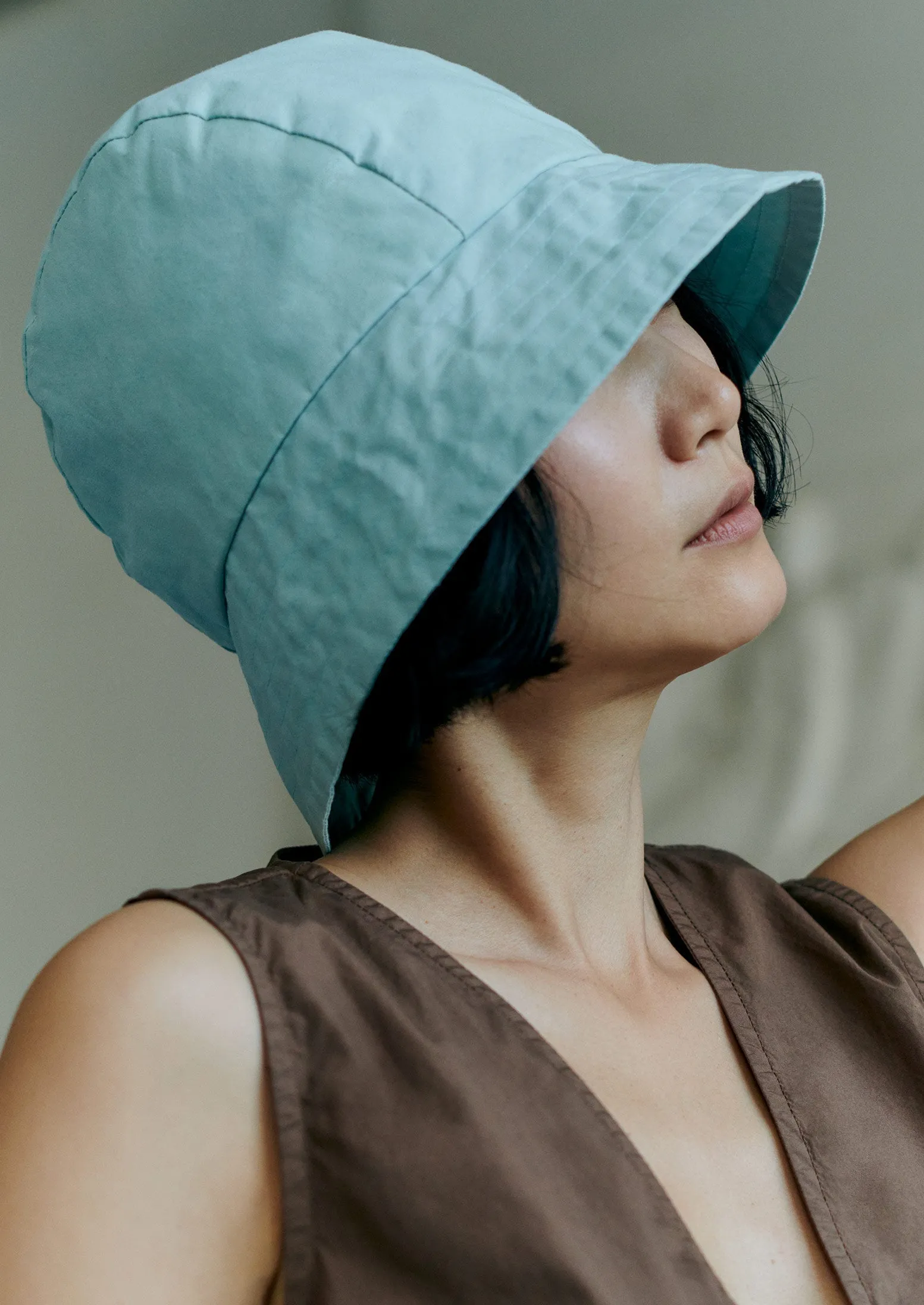 Studio Kettle Rain Cotton Hat | Mist sold by TOAST product image thumbnail 5