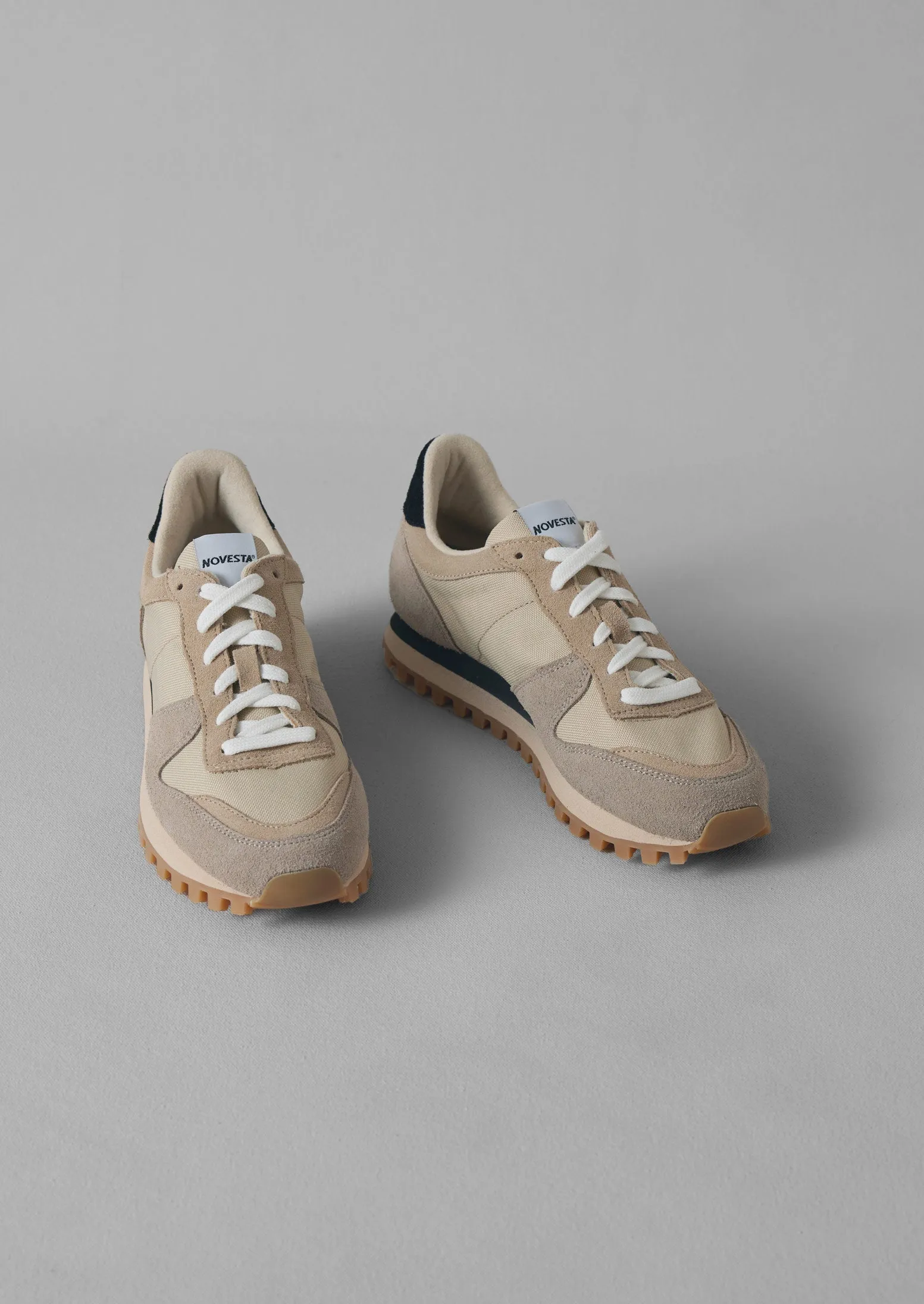 Novesta Marathon Trail Trainers | Natural sold by TOAST