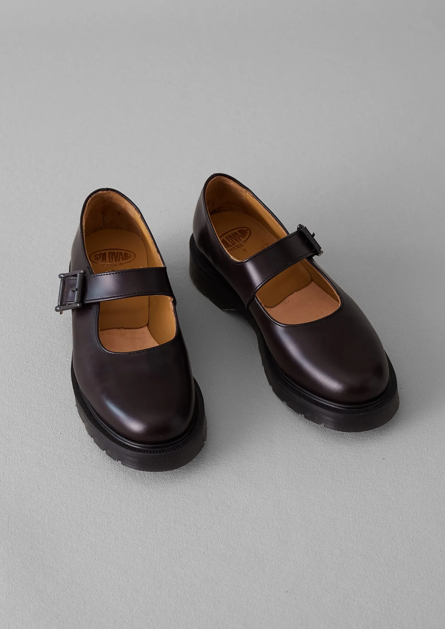 Solovair Mary Jane Shoes | Cordovan sold by TOAST