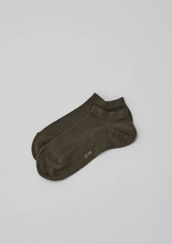 Falke Active Breeze Trainer Socks | Khaki sold by TOAST