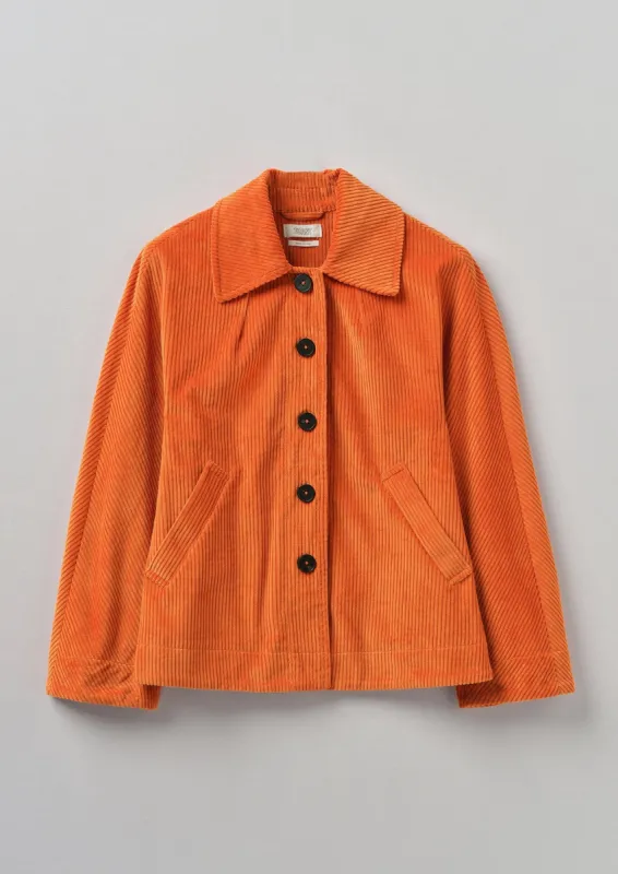 Organic Cord Swingy Jacket | Auburn sold by TOAST
