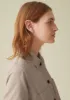 Emily Nixon Urchin Hoop Earrings | Silver sold by TOAST