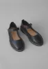 Steve Mono Leather Mary Jane Shoes | Black sold by TOAST