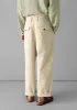 Bill Cotton Wide Leg Trousers | Stone sold by TOAST
