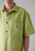 Pullover Short Sleeve Shirt | Matcha sold by TOAST