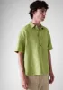 Pullover Short Sleeve Shirt | Matcha sold by TOAST