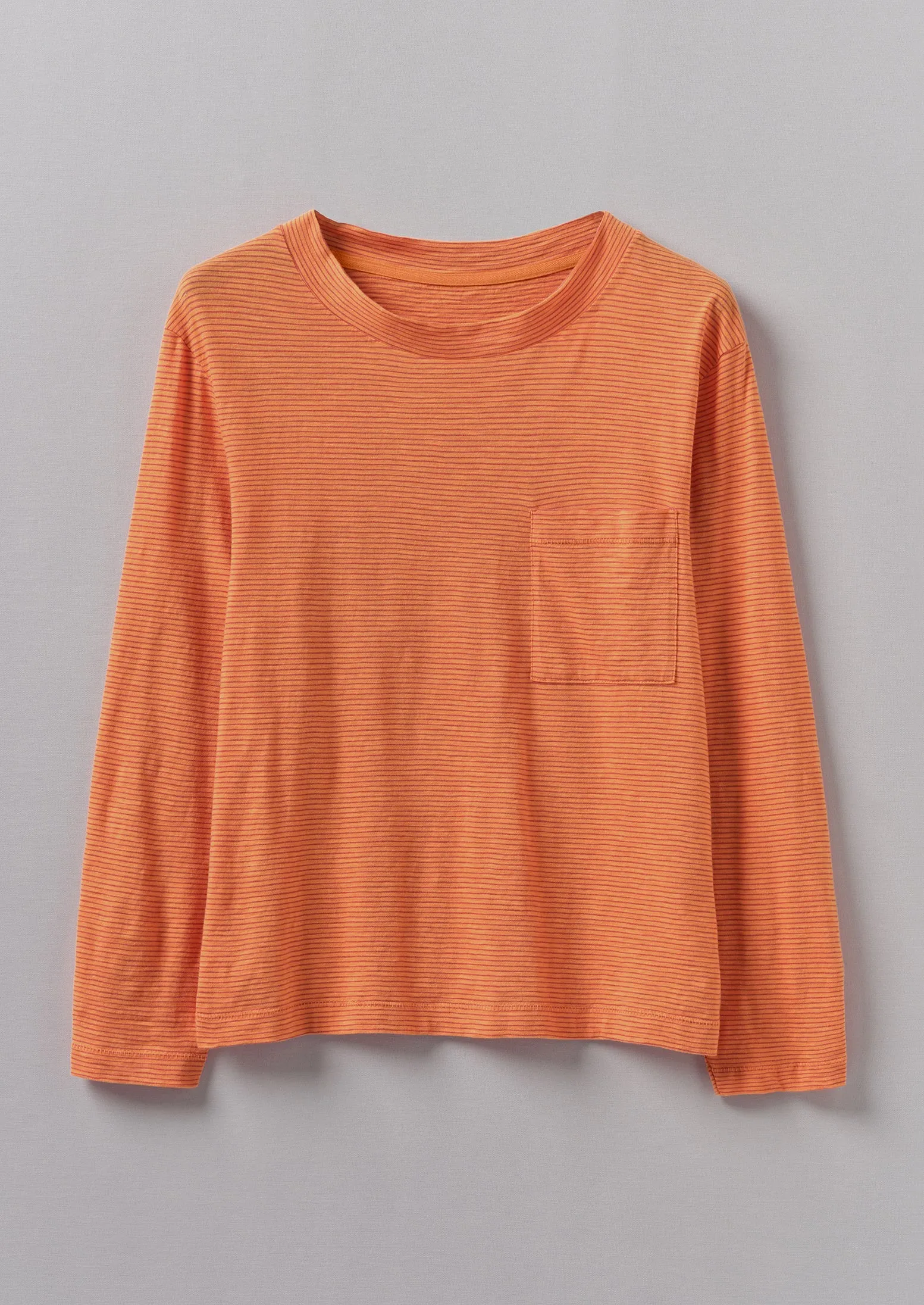 Patch Pocket Organic Cotton Tee | Coral sold by TOAST