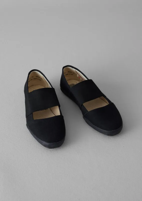 Pras Canvas Pumps | Black sold by TOAST