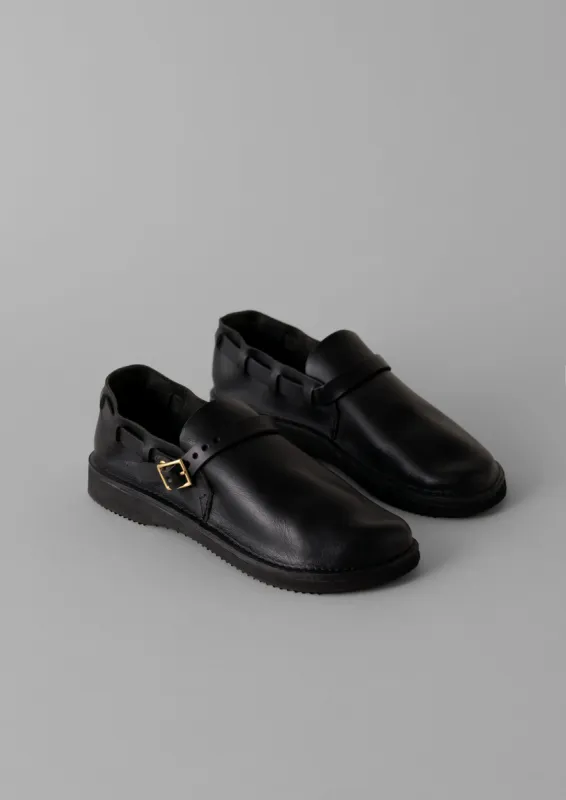 Aurora Leather Shoes | Black sold by TOAST