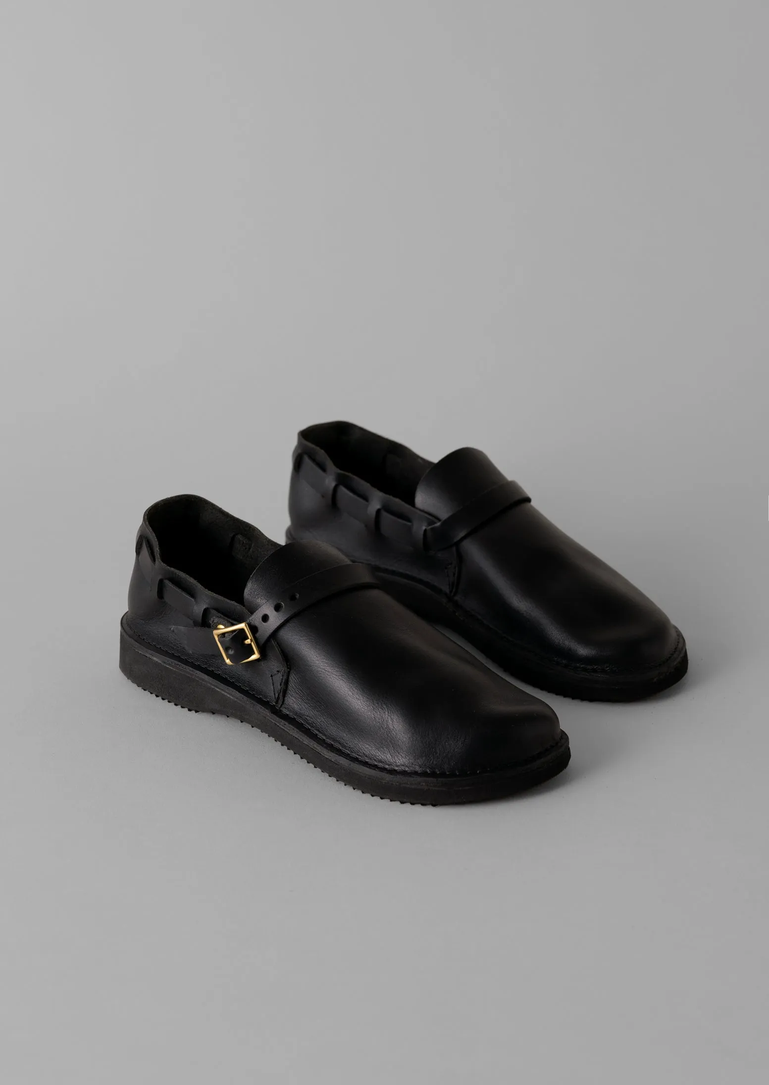 Aurora Leather Shoes | Black sold by TOAST