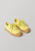 Citron Novesta Plimsolls | Citron sold by TOAST