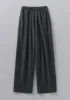 Loop Back Jersey Wide Leg Trousers | Charcoal sold by TOAST