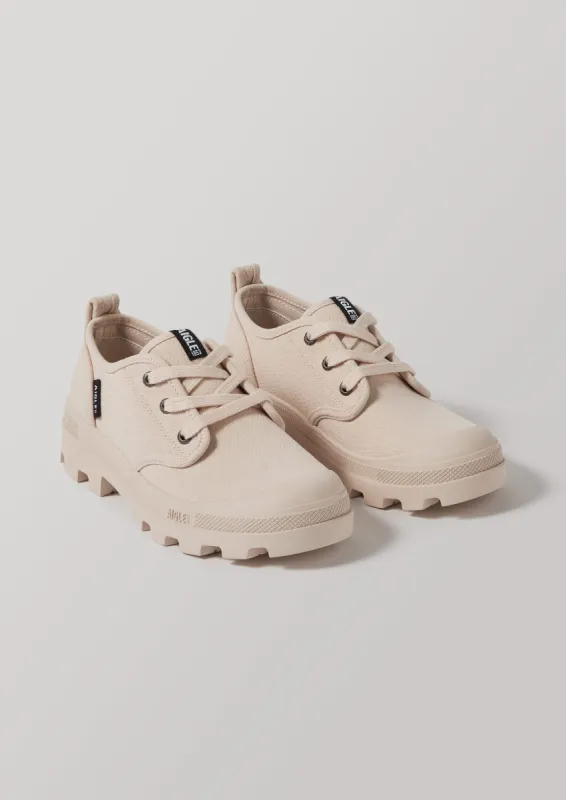 Aigle Organic Cotton Walking Trainers | Clay sold by TOAST