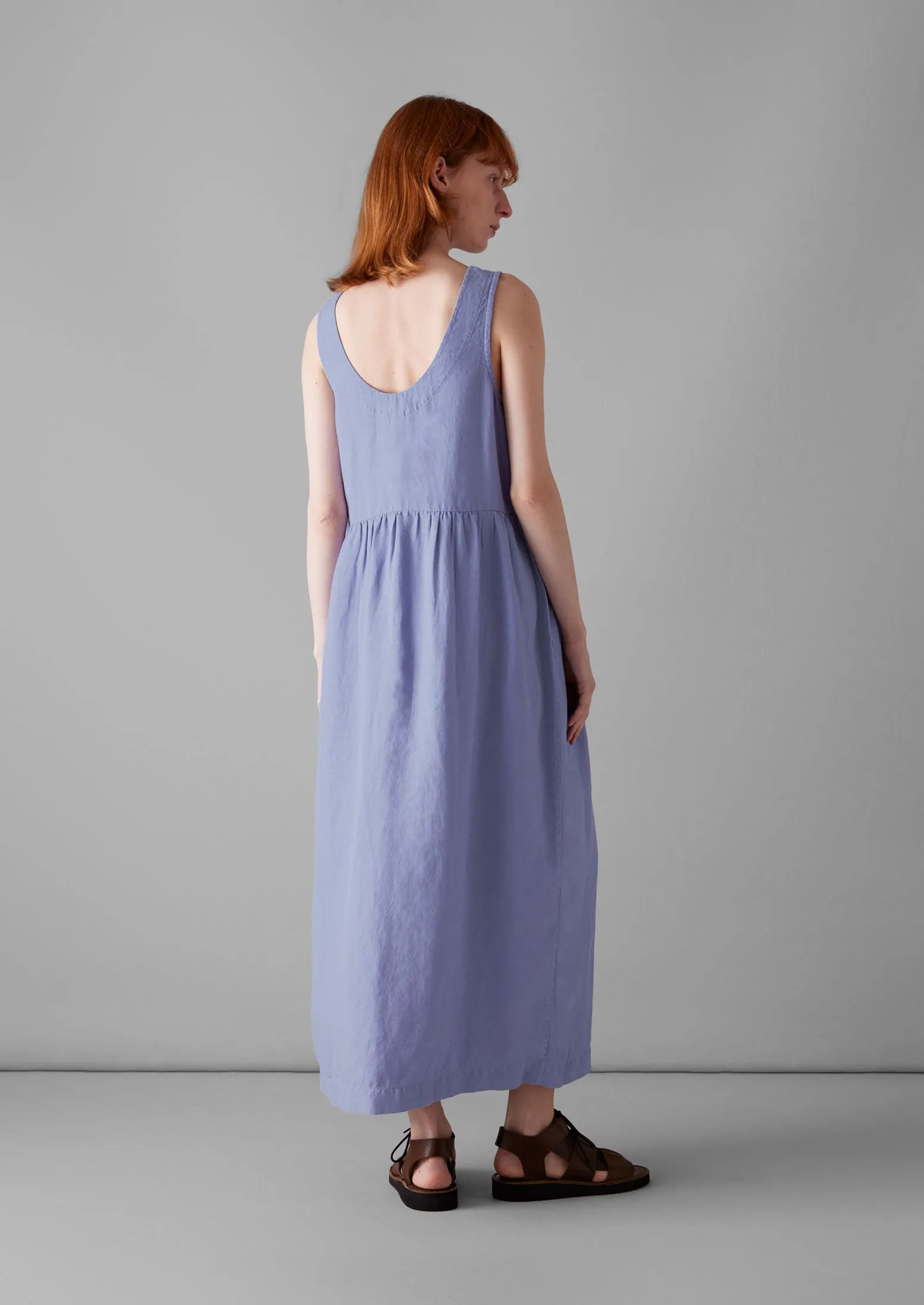 Scoop Neck Garment Dyed Dress | Iris sold by TOAST product image thumbnail 4