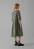 Franca Cotton Gingham Seersucker Dress | Olive Green sold by TOAST