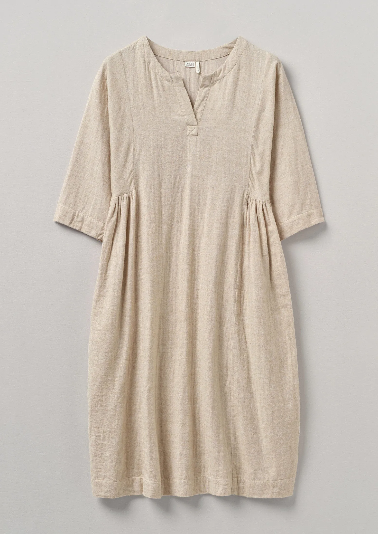 Soft Double Cotton Nightdress | Sand sold by TOAST