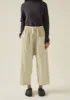 Organic Cord Pull On Trousers | Limestone sold by TOAST