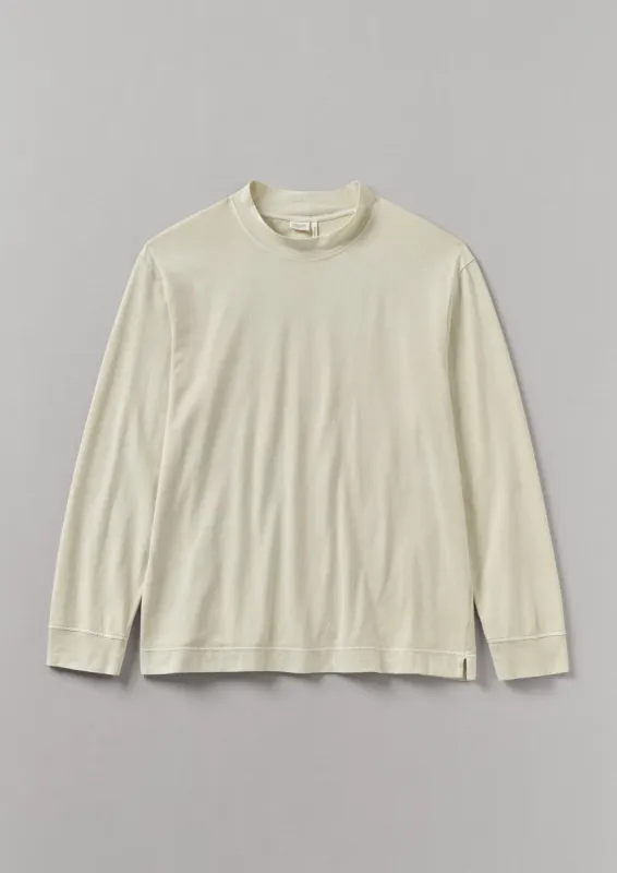 Garment Dyed Cotton Long Sleeve Tee | Soya sold by TOAST