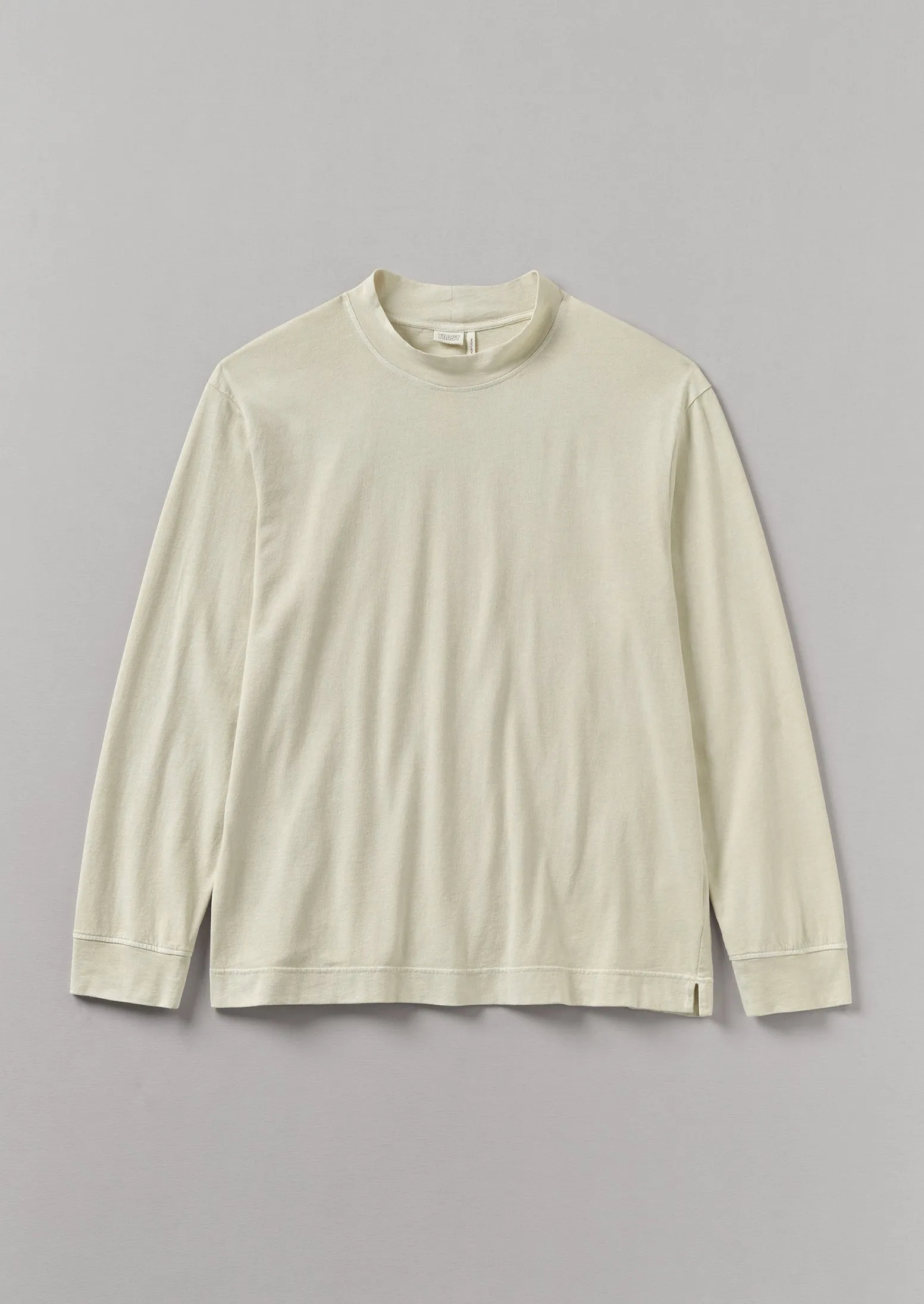 Garment Dyed Cotton Long Sleeve Tee | Soya sold by TOAST